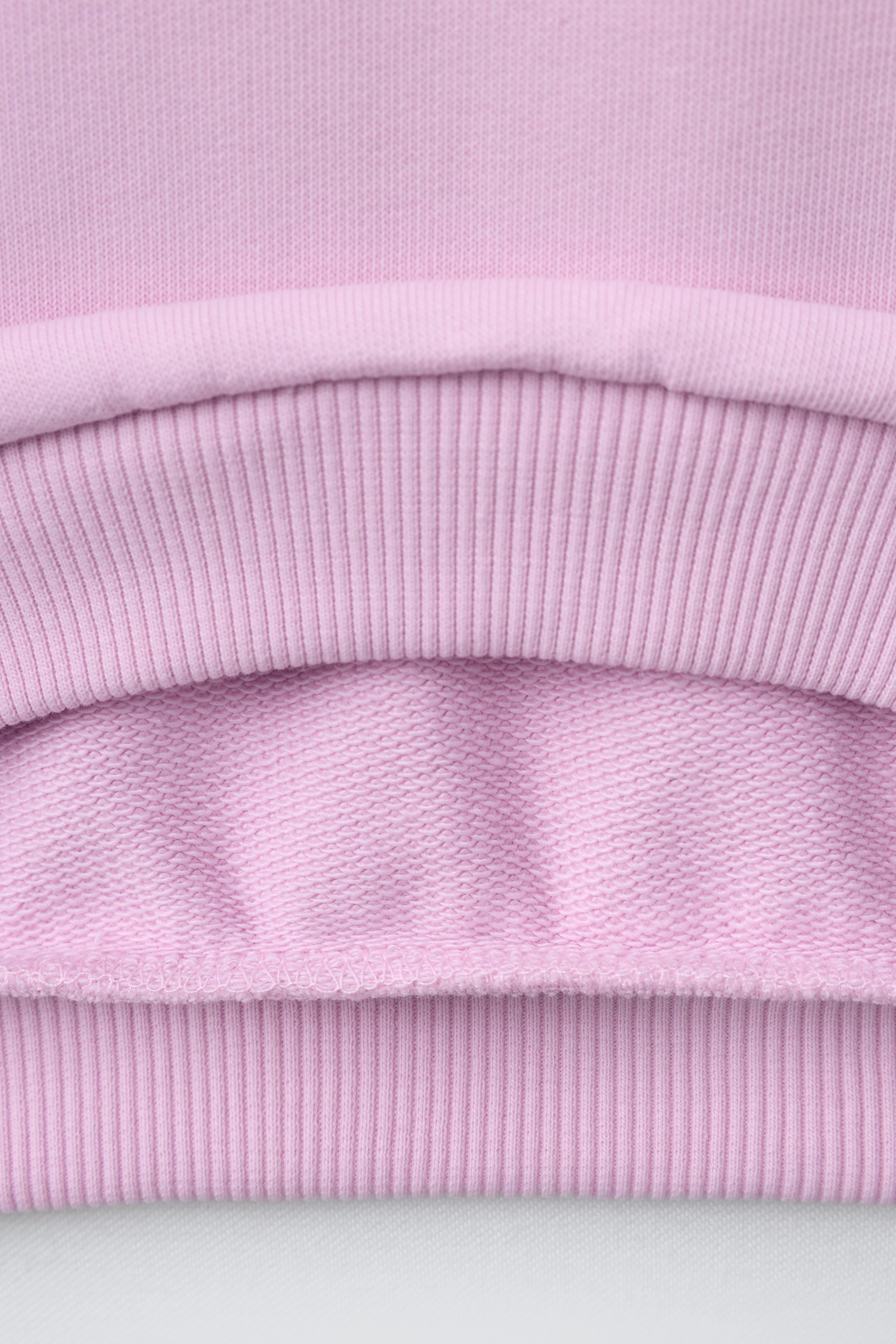 SWEATSHIRT WITH RAISED PRINT